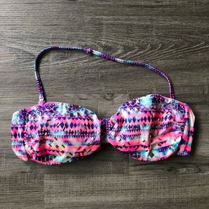 VS PINK Bandeau Swimsuit, Small